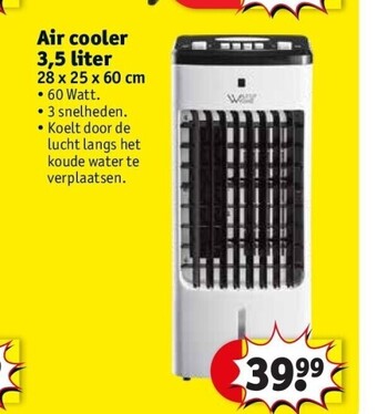 Kruidvat Air cooler 3,5 liter aanbieding