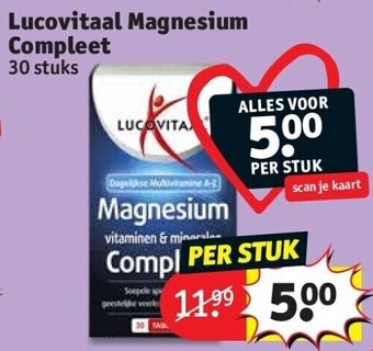 Kruidvat Lucovitaal magnesium compleet aanbieding