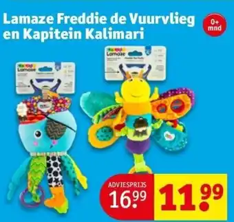 Lamaze freddie de vuurvlieg en kapitein kalimari