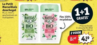 Kruidvat Le petit marseillais douchegel aanbieding