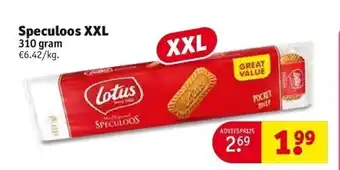Kruidvat Speculoos xxl aanbieding