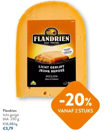 OKay Flandrien licht gerijpt blok 230 g aanbieding