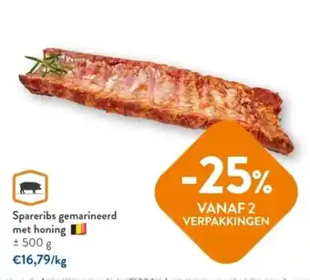 OKay Spareribs gemarineerd met honing aanbieding