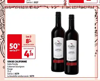 VIN DE CALIFORNIE Gallo Family