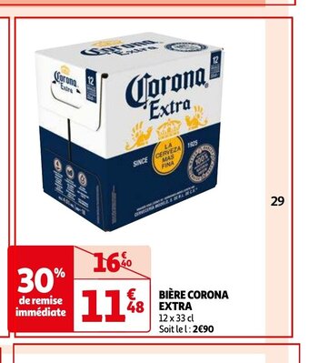 BIÈRE CORONA EXTRA 12 x 33 cl