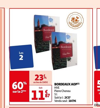 Auchan BORDEAUX AOP(¹) aanbieding