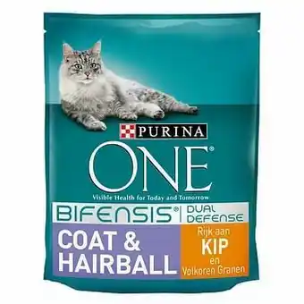Zooplus 3x1,5kg Vacht & Haarbal Purina One Kattenvoer aanbieding
