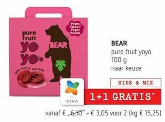 Bear pure fruit yoyo