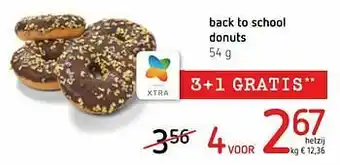 Back to school donuts