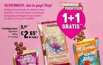 Delhaize Ontbijtgranen superbon aanbieding