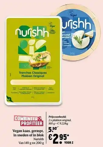 Delhaize Nurishh plakken original aanbieding