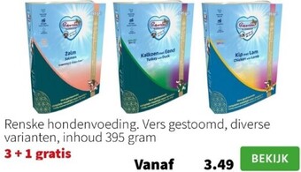 Intratuin Renske hondenvoeding aanbieding