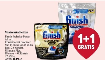 Delhaize Vaatwastabletten aanbieding