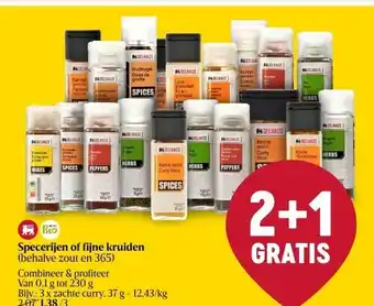 Delhaize Specerijen of fijne kruiden aanbieding
