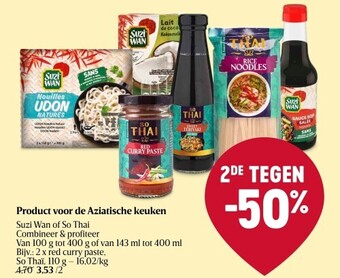 Delhaize Product voor de aziatische keuken aanbieding