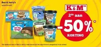 Spar Ben & jerry's aanbieding