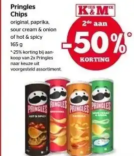 Spar Pringles chips aanbieding