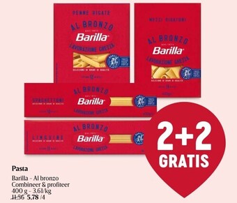 Delhaize Pasta aanbieding