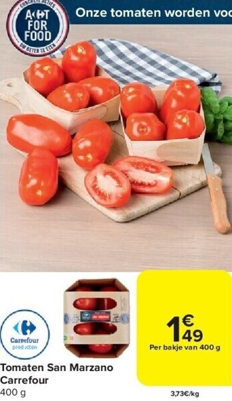 Carrefour Tomaten san marzano aanbieding