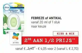 Febreze of antikal