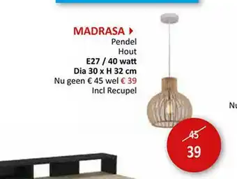 Madrasa Pendel Hout