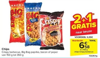 Carrefour Chips aanbieding