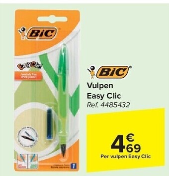 Carrefour Vulpen easy clic aanbieding