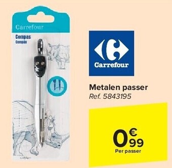 Carrefour Metalen passer aanbieding