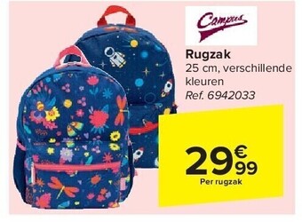 Carrefour Rugzak aanbieding