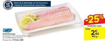 Carrefour Schelvishaasje aanbieding