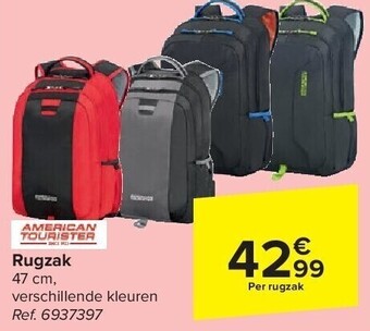 Carrefour Rugzak aanbieding