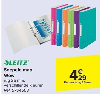 Carrefour Soepele map wow aanbieding