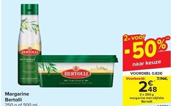 Carrefour Margarine bertolli aanbieding