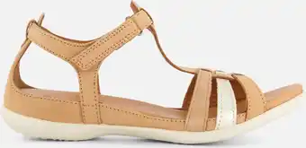 Bol.com Eccco flash sandalen cognac leer - dames - maat 38 aanbieding