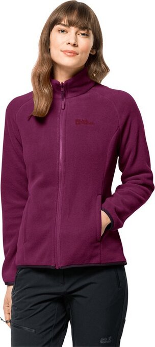 Bol.com Jack wolfskin moonrise fz outdoorvest voor dames - maat s aanbieding