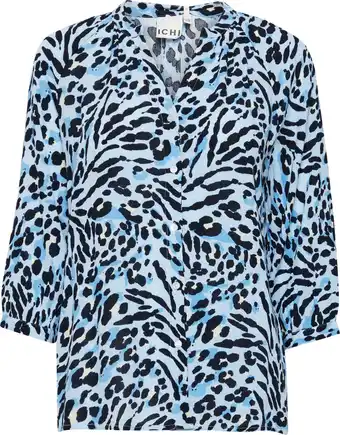 Bol.com Ichi ihmarrakech aop sh4 dames blouse - maat xs aanbieding