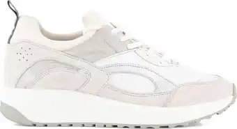 Bol.com Nogrz f.borromini - leren dames dad sneakers - veterschoenen - wit leer - maat 37 aanbieding