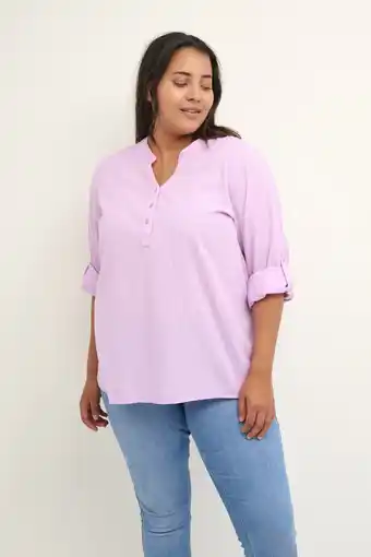 Bol.com Kaffe curve kcmayi blouse dames blouse - maat 44 aanbieding