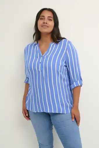 Bol.com Kaffe curve kcsida blouse dames blouse - maat 52 aanbieding