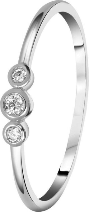 Lucardi ringen - zilveren ring met zirkonia