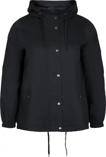 Bol.com Parka jas met capuchon en steekzakken aanbieding