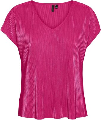 Bol.com Vero moda vmuvi s/s top jrs btq dames top - maat l aanbieding