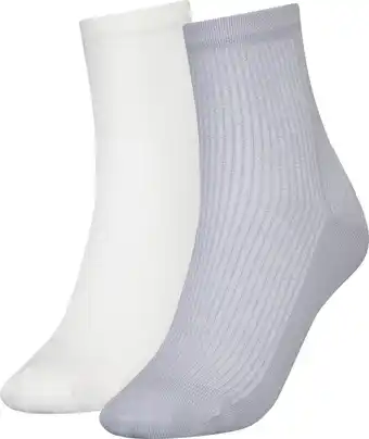 Bol.com Calvin klein korte mesh dames sokken - 2-pack - maat one size aanbieding