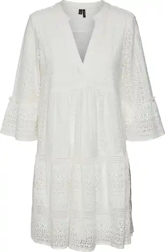 Bol.com Vero moda vmhoney lace 3/4 v-neck tunic wvn dames tuniek - maat xs aanbieding