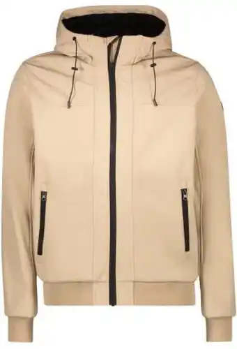 Bol.com Cars jeans cassery poly khaki heren jas - khaki - maat s aanbieding