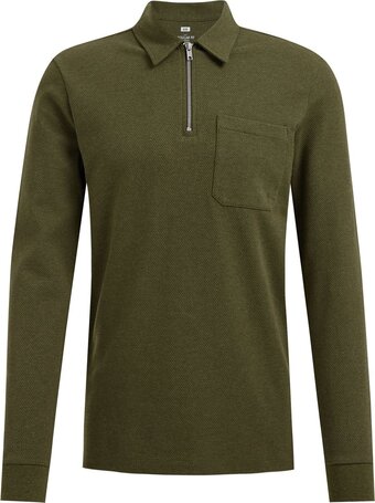 Bol.com We fashion men's polo with structure aanbieding