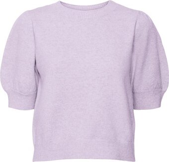 Bol.com Vero moda vmdoffy 2/4 o-neck pullover ga noos dames trui - maat s aanbieding
