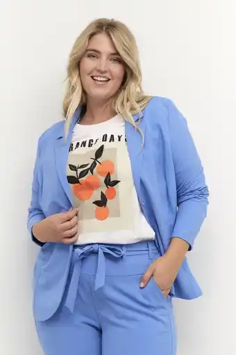 Bol.com Kaffe curve kcjia blazer dames blazer - maat 48 aanbieding