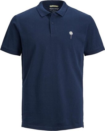 Bol.com Jack&jones plus jorpalma polo ss pls heren poloshirt - maat eu2xl us1l aanbieding