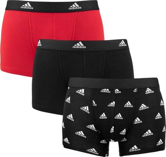Bol.com Adidas sport trunk (3pk) heren onderbroek - maat l aanbieding